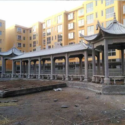 园林景观大理石石雕长廊博鱼网页版