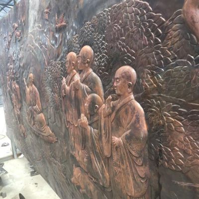 庭院室内浮雕人物铜雕壁画博鱼网页版