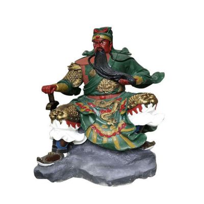 关公关羽 玻璃钢彩绘寺庙家居供奉佛像博鱼网页版