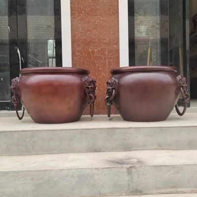 酒店铜雕大型缸博鱼网页版