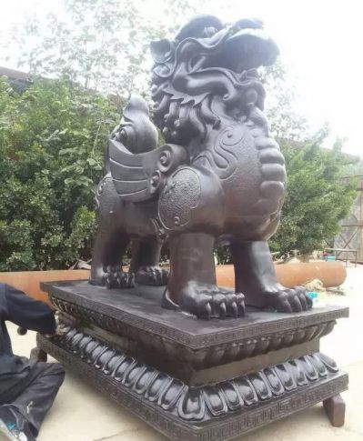 户外广场大型景观不锈钢仿铜貔貅博鱼网页版