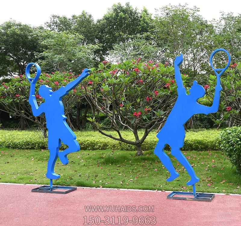 不锈钢公园打羽毛球人物博鱼网页版