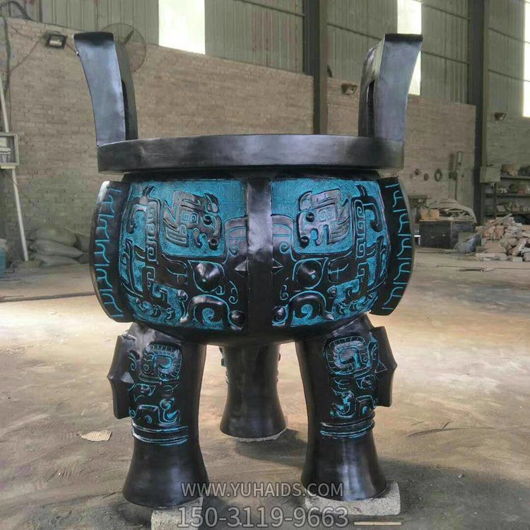 大型仿古青铜器圆鼎博鱼网页版