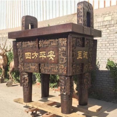 大型寺庙铜雕博鱼网页版摆件