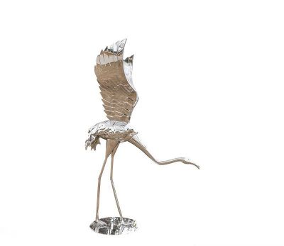 火烈鸟博鱼网页版-商场摆放不锈钢火烈鸟博鱼网页版