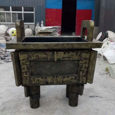 铜雕寺庙大型方鼎博鱼网页版