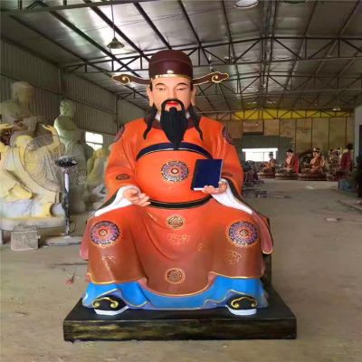 大型寺庙供奉神佛菩萨玻璃钢财神博鱼网页版