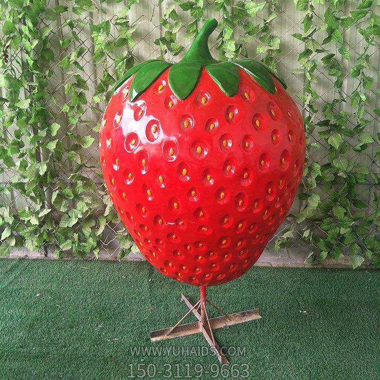 草莓，玻璃钢仿真植物博鱼网页版