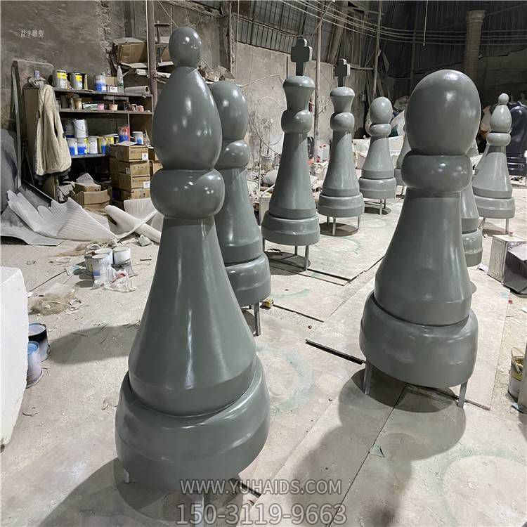 玻璃钢抽象西式跳棋博鱼网页版