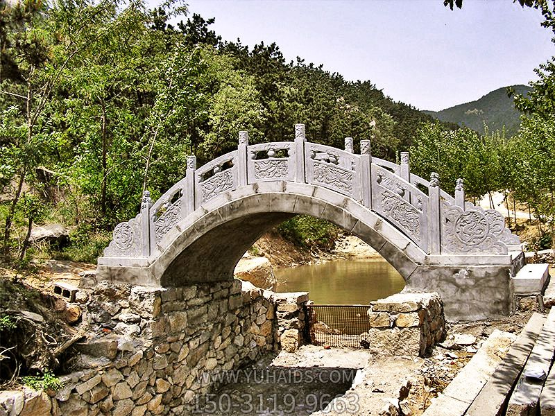 小石拱桥大理石栏杆景区装饰博鱼网页版