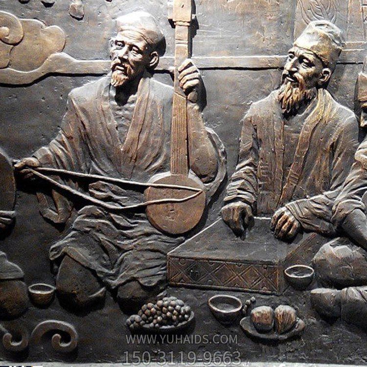 户外园林浮雕人物景观壁画博鱼网页版