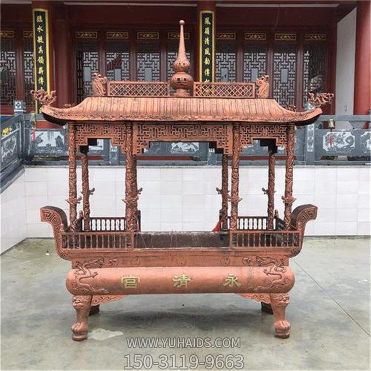 铜雕寺庙宗教祈福香炉博鱼网页版