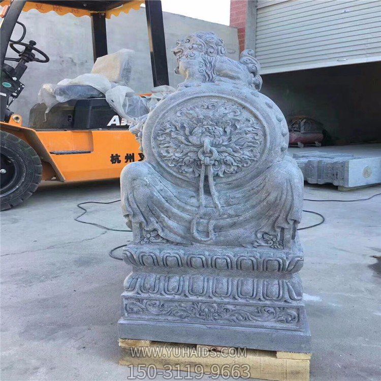 青石石雕大型庭院门口抱鼓石博鱼网页版