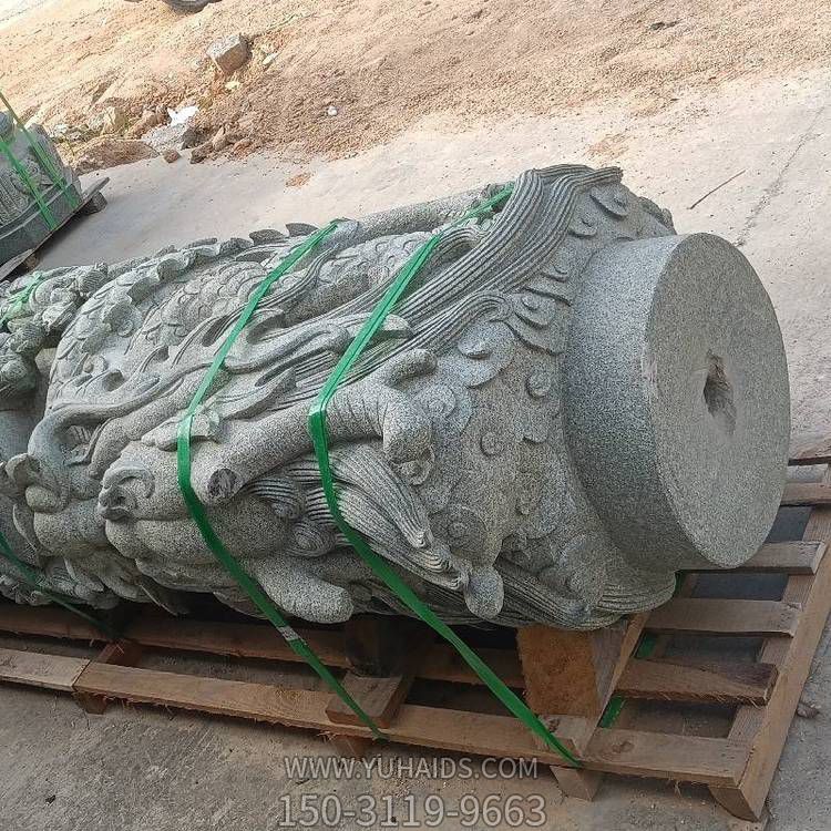 大理石石雕园林大型户外龙柱博鱼网页版