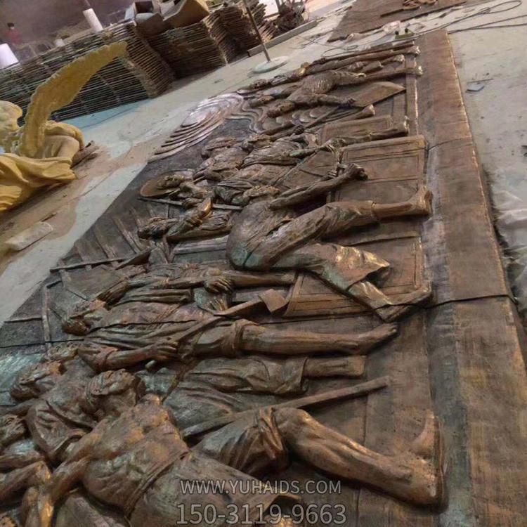 小区庭院铜雕影壁博鱼网页版