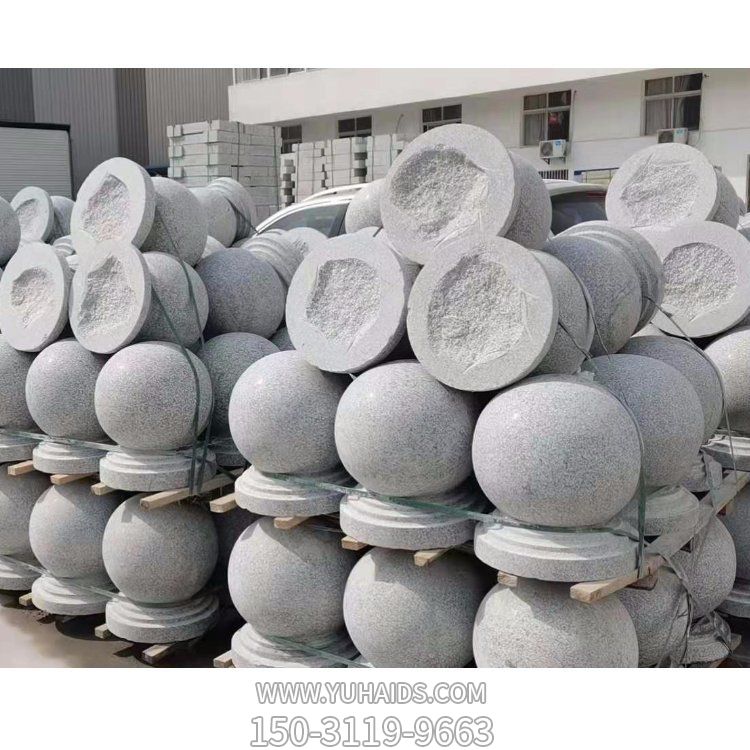 花莲挡车石球小区广场入口摆件博鱼网页版