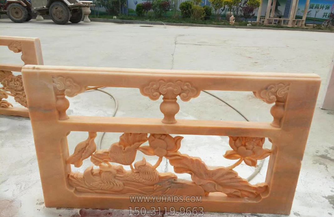 庭院阳台装饰晚霞红浮雕护栏博鱼网页版