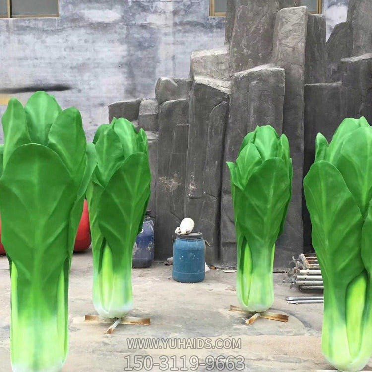 农场玻璃钢创意仿真蔬菜大白菜博鱼网页版