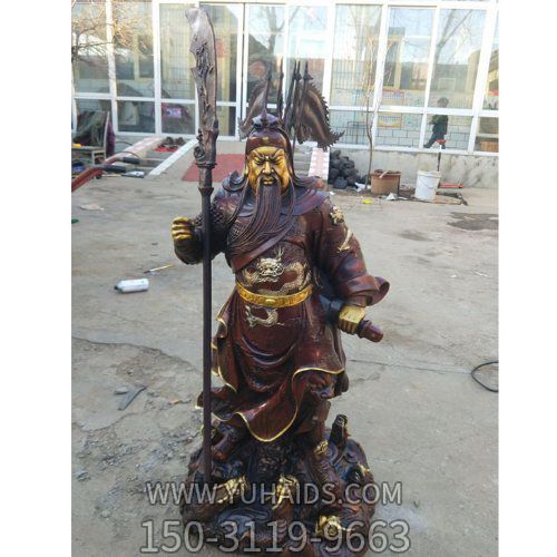 家居供奉铜雕拿刀的财神博鱼网页版