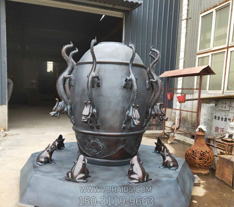 古代张衡发明天象不锈钢仿铜浑天仪博鱼网页版