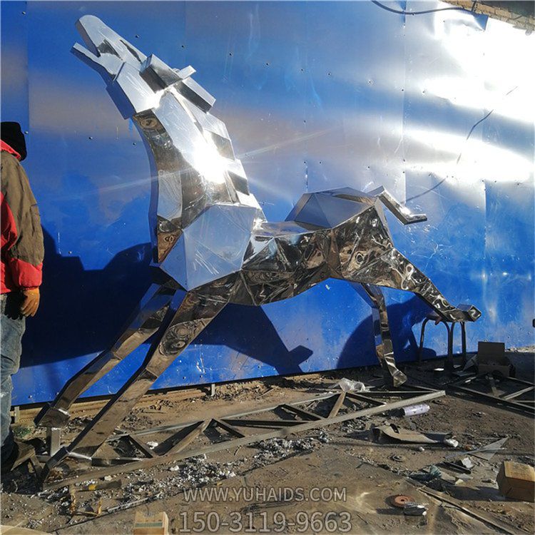 镜面不锈钢抽象动物博鱼网页版