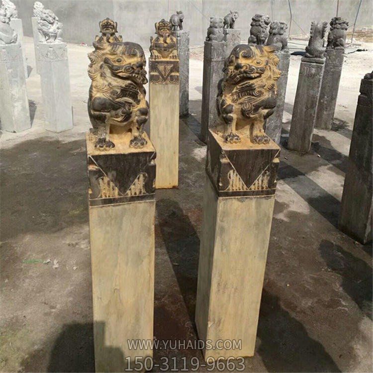 青石拴马桩仿古石雕栓马柱博鱼网页版