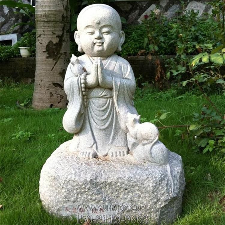 大理石石雕户外园林景观小沙弥博鱼网页版