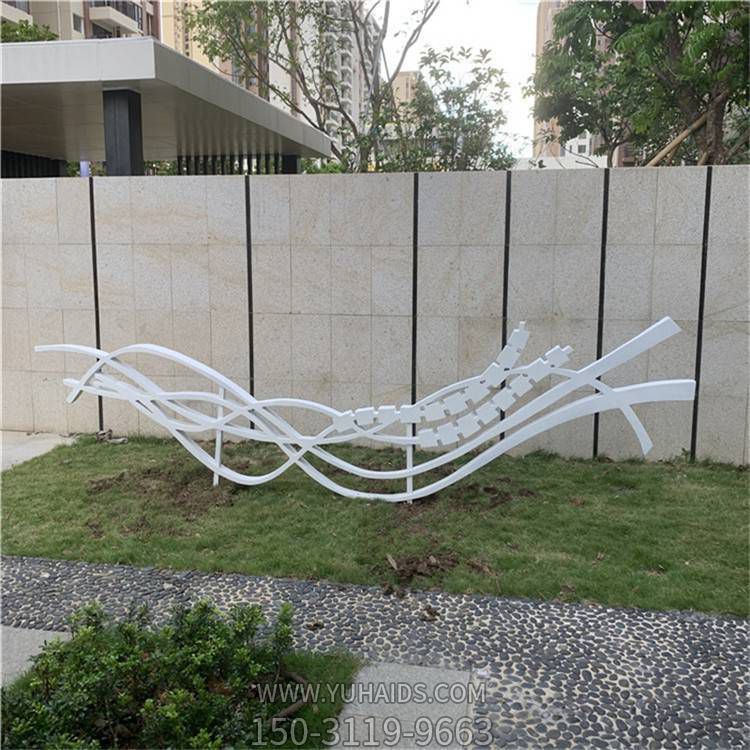 园林创意不锈钢创意景观摆件博鱼网页版