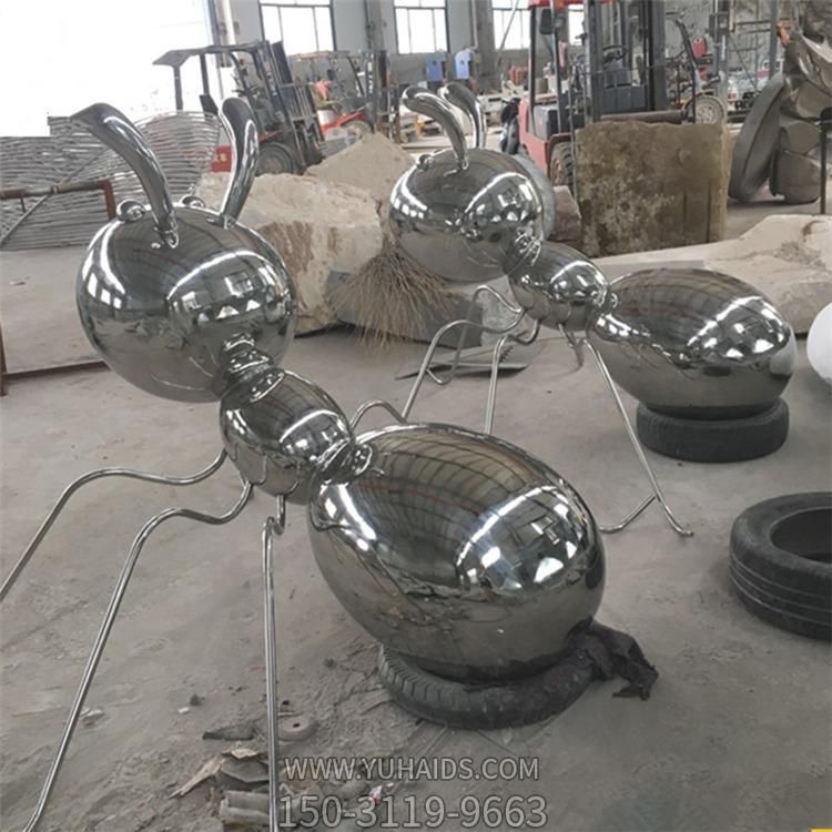 公园摆放不锈钢抽象动物博鱼网页版