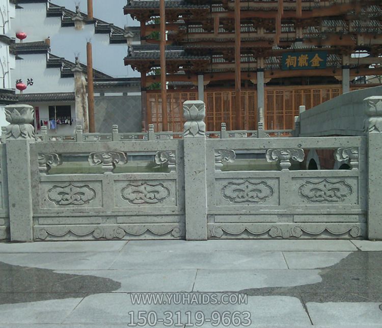 景区护城河围栏浮雕青石栏杆博鱼网页版