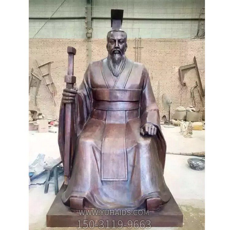 玻璃钢铜雕古代人物景观博鱼网页版