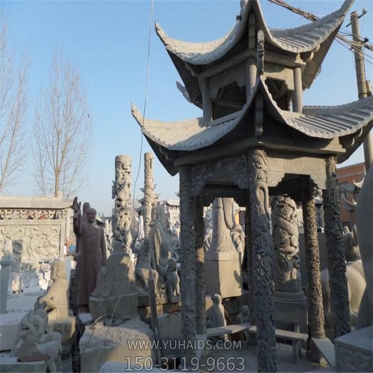 公园户外大理石石雕凉亭摆件博鱼网页版