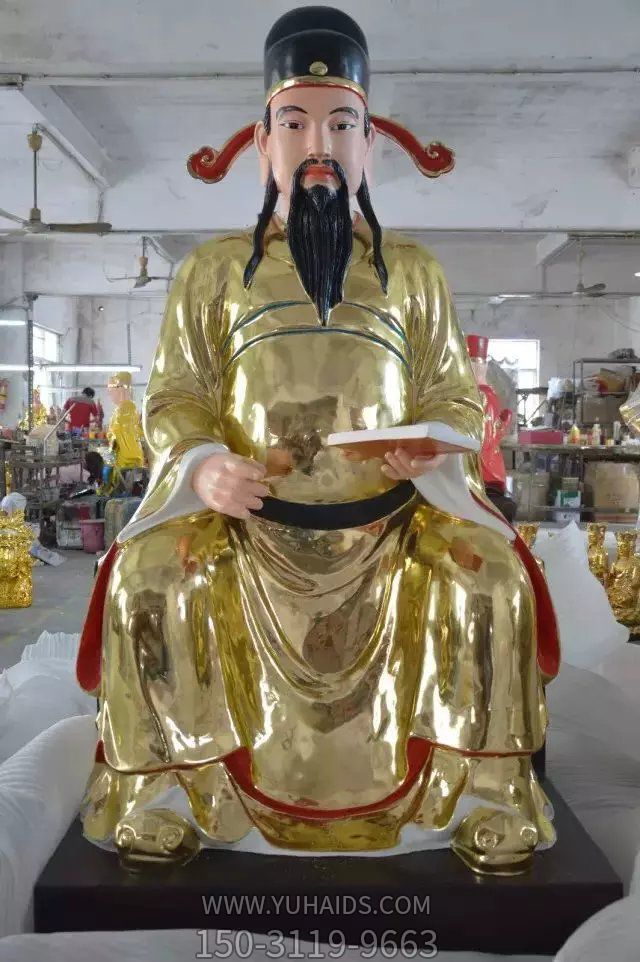 寺庙漆金玻璃钢神佛城隍爷博鱼网页版