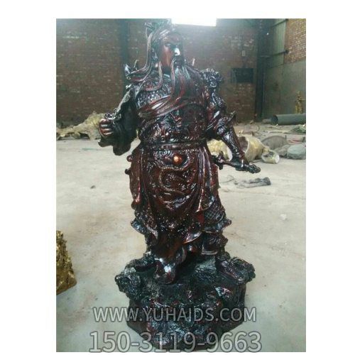 家用玻璃钢仿铜关公关羽博鱼网页版