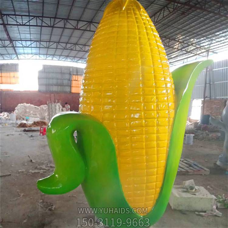 户外园林摆放玻璃钢卡通玉米景观博鱼网页版