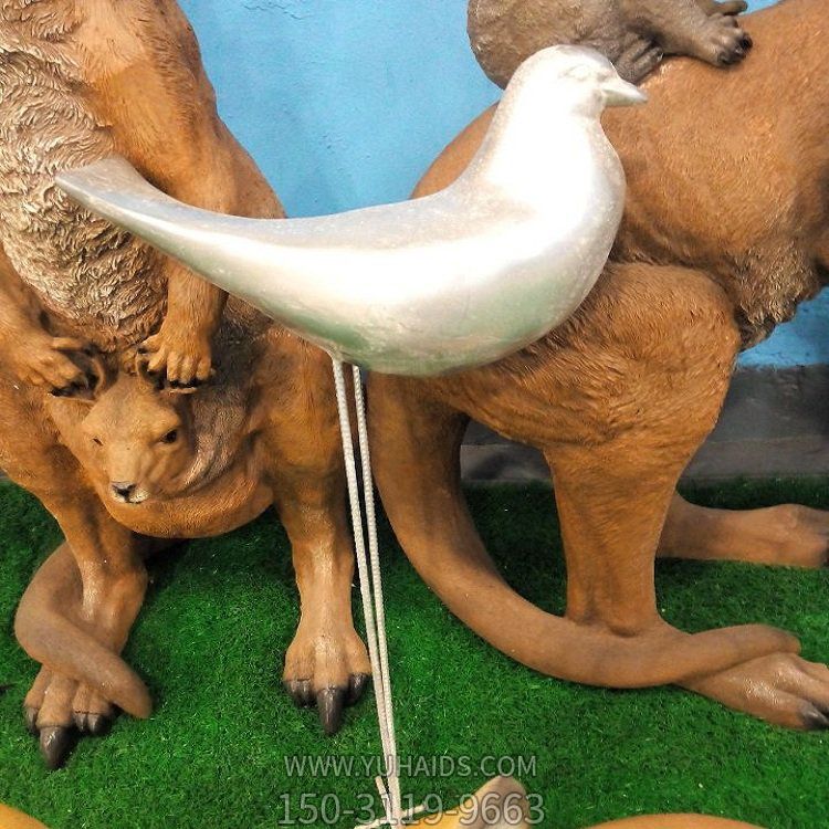 城市景观广场不锈钢地标鸽子博鱼网页版