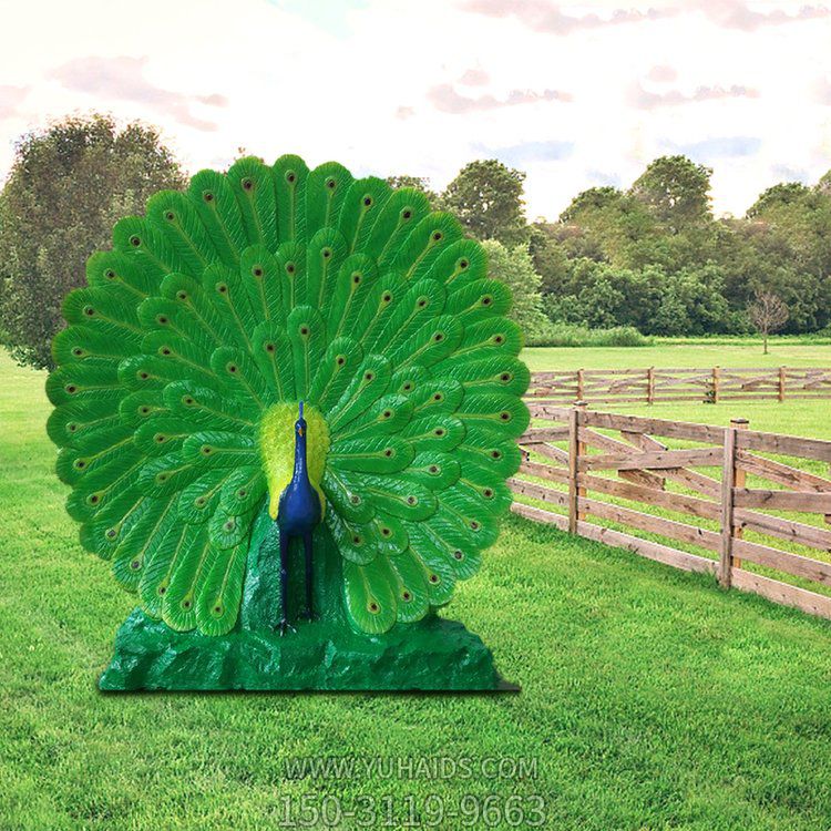 玻璃钢开屏孔雀博鱼网页版