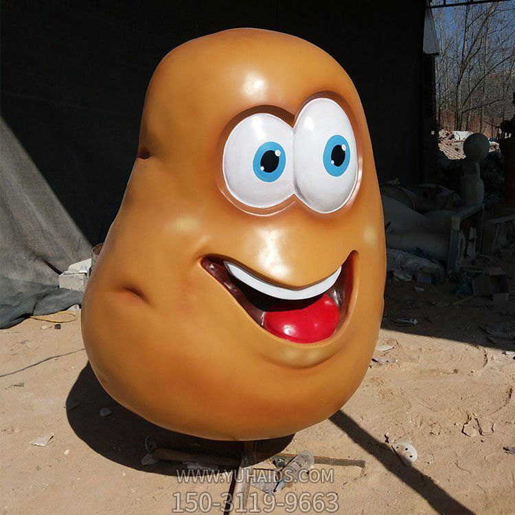 园林户外玻璃钢卡通搞怪蔬菜土豆博鱼网页版