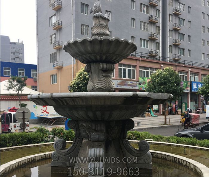小区步行街边景观仿古喷泉石雕博鱼网页版