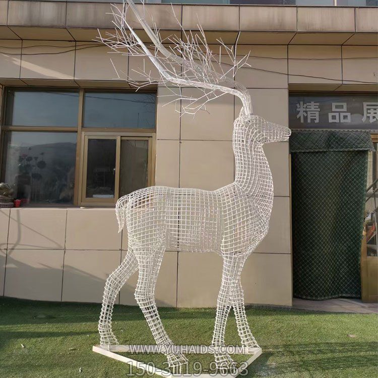 不锈钢镂空户外园林景观网格梅花鹿博鱼网页版