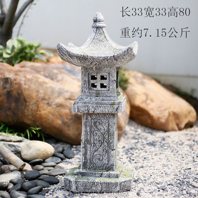 园林景观装饰地面日式灯塔夜灯博鱼网页版