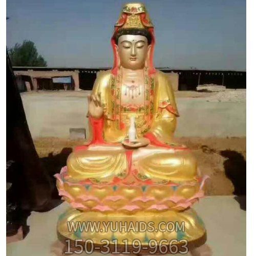 玻璃钢大型宗教寺庙滴水观音博鱼网页版