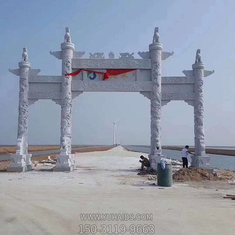 户外马路景区景点大理石石雕牌坊博鱼网页版