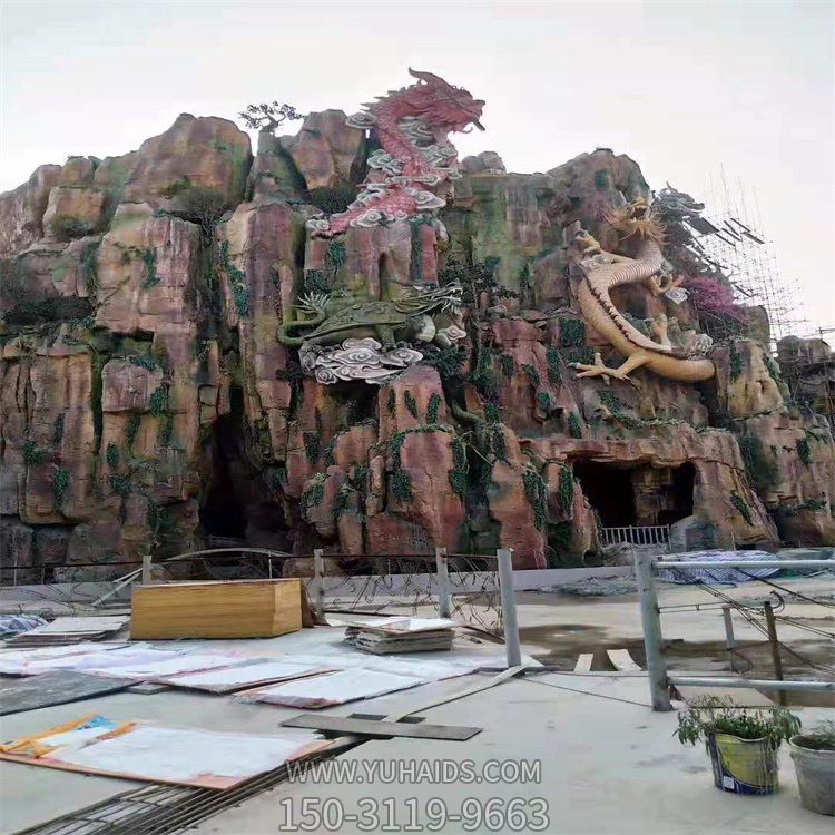 游乐园装饰大型仿真塑石水泥假山园林景观博鱼网页版