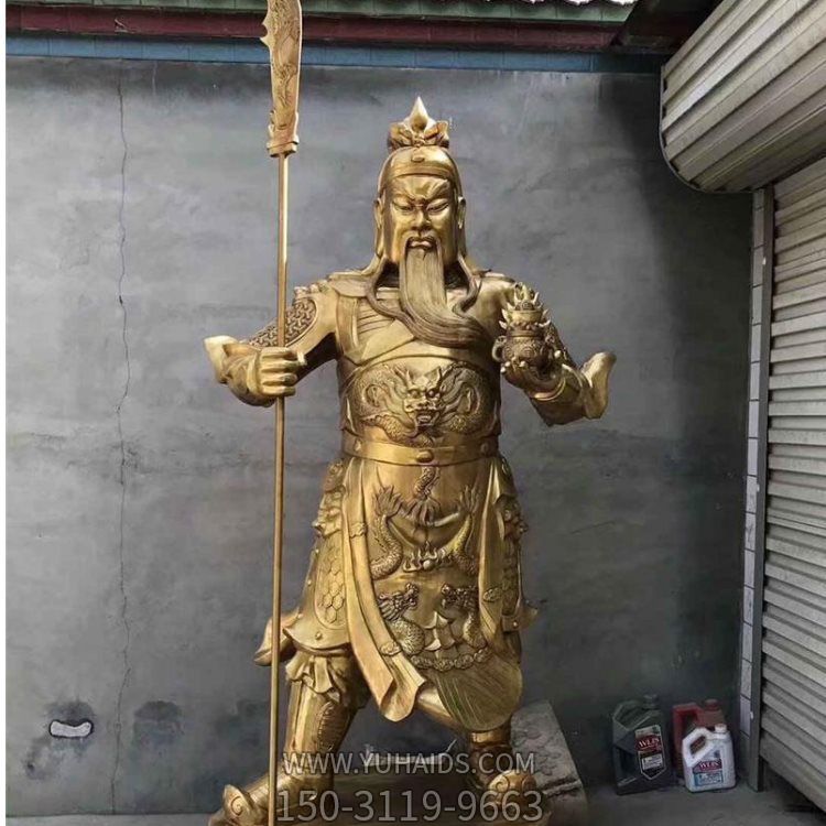 家居寺庙供奉立式武财神博鱼网页版