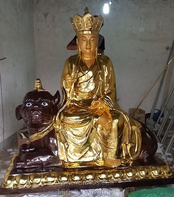 寺庙铸铜喷金鎏金佛像地藏王博鱼网页版