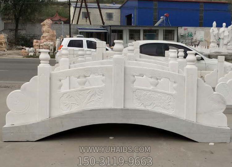 汉白玉小石桥园林景观摆放装饰品博鱼网页版