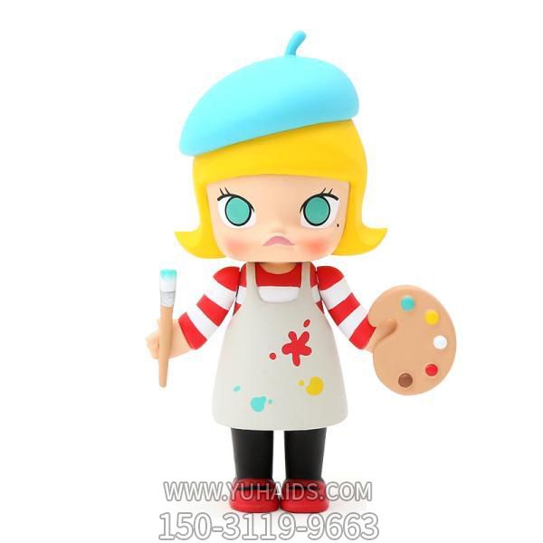 Molly小画家玻璃钢卡通博鱼网页版