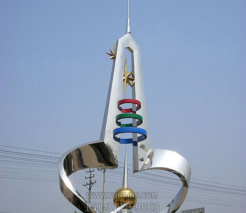 城市不锈钢抽象爱心博鱼网页版