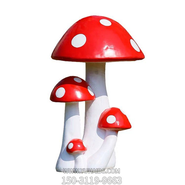 园林户外玻璃钢卡通蘑菇博鱼网页版